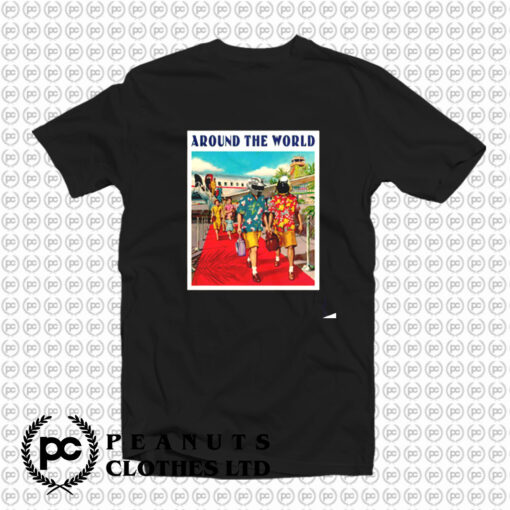 Around The World Daft Punk T Shirt