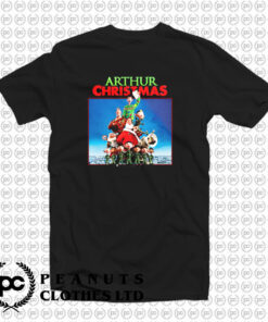 Arthur Christmas Movie Xmas Vintage T Shirt