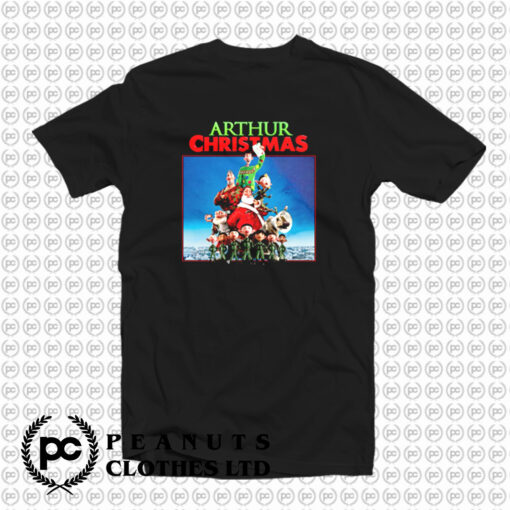 Arthur Christmas Movie Xmas Vintage T Shirt