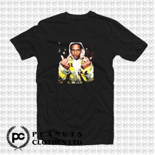 Asap Rocky Middle Finger Poster T Shirt