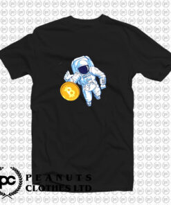 Astronaut Bitcoin Trader Crypto Asset T Shirt