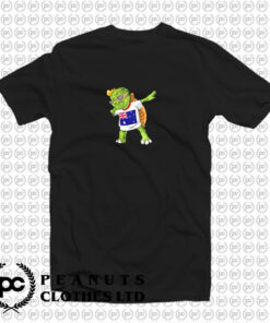 Australia Dabbing Turtle T Shirt