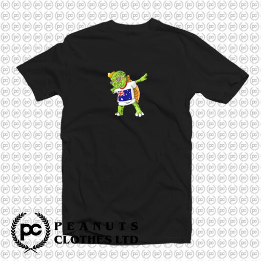 Australia Dabbing Turtle T Shirt