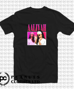 Awesome Vintage Retro Aaliyah 90S Rapper T Shirt