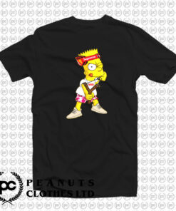 BART SIMPSON spinning supreme T Shirt