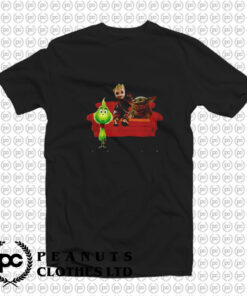 Baby Friends Baby Yoda Baby Groot And Baby Grinch T Shirt