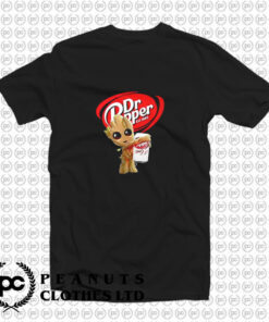 Baby Groot Dr Pepper Guardians Galaxy T Shirt