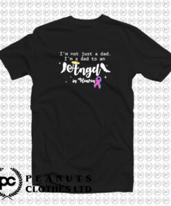 Baby Infant Loss Awareness Tee Dad To An Angel Miscarriage T Shirt