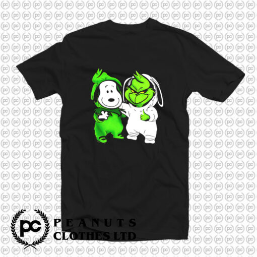 Baby Snoopy and baby Grinch T Shirt