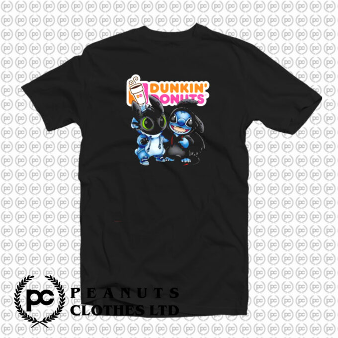 Baby Toothless And Stitch T Shirt