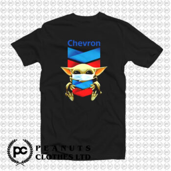 Baby Yoda Mask Hug Chevron T Shirt