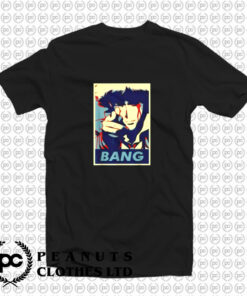 Bang Spike Spiegel Cowboy Bebop Anime T Shirt