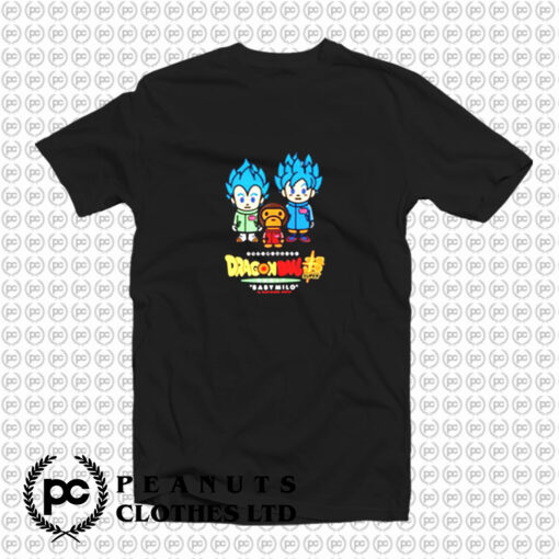 Bape x Dragonball Super Goku Vegeta T Shirt