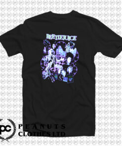 Beetlejuice Purple Tonal Poster Girls T Shirt