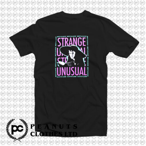 Beetlejuice Strange Unusual Girls T Shirt