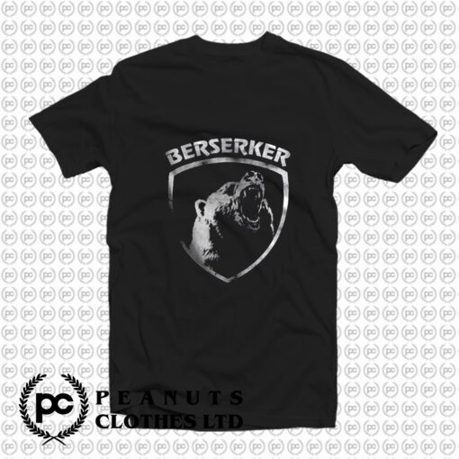 Berserker Bear Warriors Norse Mythology T Shirt