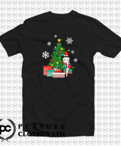 Betty Boop Around The Christmas T Shirt