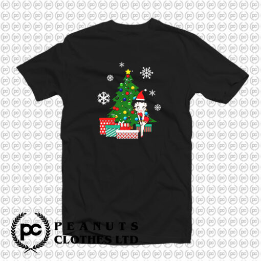 Betty Boop Around The Christmas T Shirt