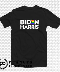 Biden Harris Joe Kamala LGBT Pride Flag T Shirt