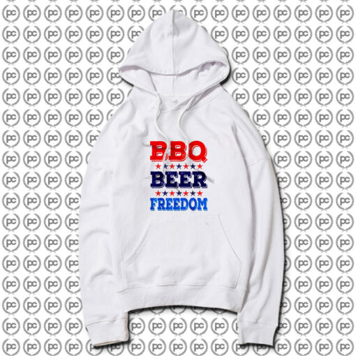 BBQ Beer Freedom Hoodie