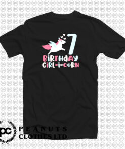 Birthday Girl I Corn Unicorn T Shirt