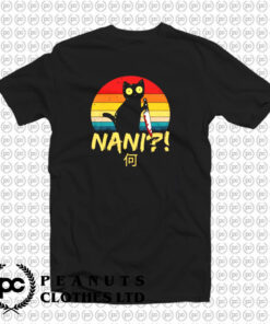 Black Cat Nani T Shirt