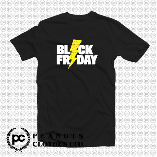 Black Friday Lightning T Shirt