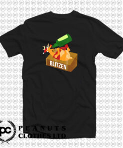 Blitzen Drunk Christmas T Shirt