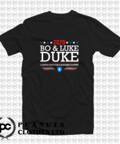 Bo and Luke Duke T Shirt