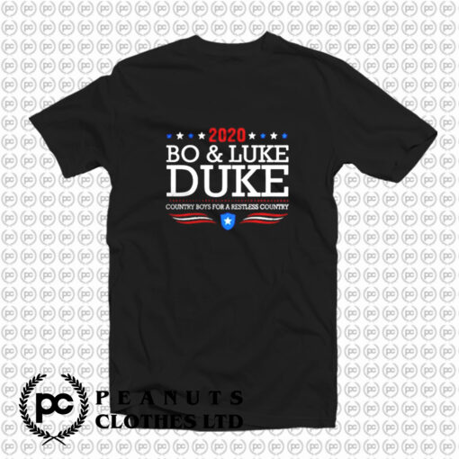 Bo and Luke Duke T Shirt