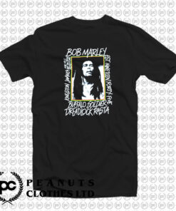 Bob Marley Buffalo Soldier Dreadlock Rasta T Shirt