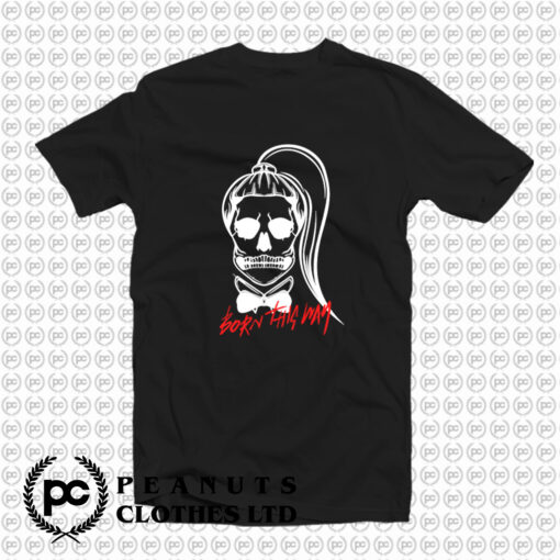 Born This Way Gaga Skull T Shirt