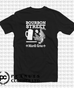 Bourbon Street Mardi Gras New Orleans Louisiana T Shirt