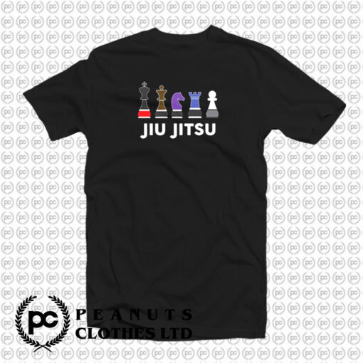 Brazilian Jiu Jitsu Chess Pieces BJJ T Shirt