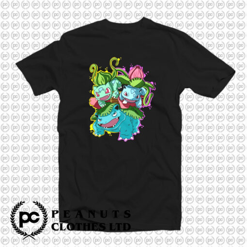 Bulbasaur Evolution Pokemon T Shirt