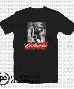 Buttwiser Babe Funny Parody T Shirt