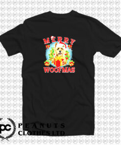 Cairn Terrier Merry Woofmas Christmas T Shirt