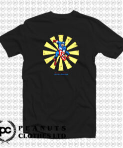 Captain America Retro Japanese T Shirt