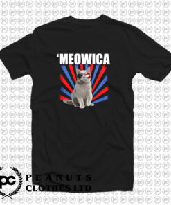 Cat 4th of July Meowica T Shirt