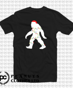 Christmas Bigfoot Yeti Sasquatch T Shirt