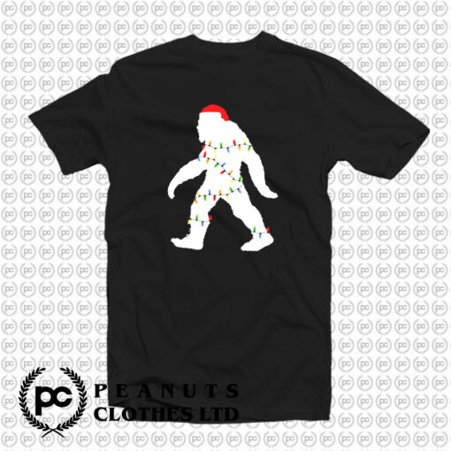 Christmas Bigfoot Yeti Sasquatch T Shirt