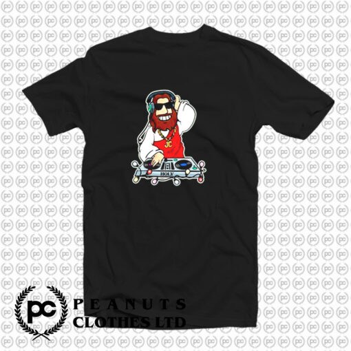 Christmas Jesus DJ T Shirt