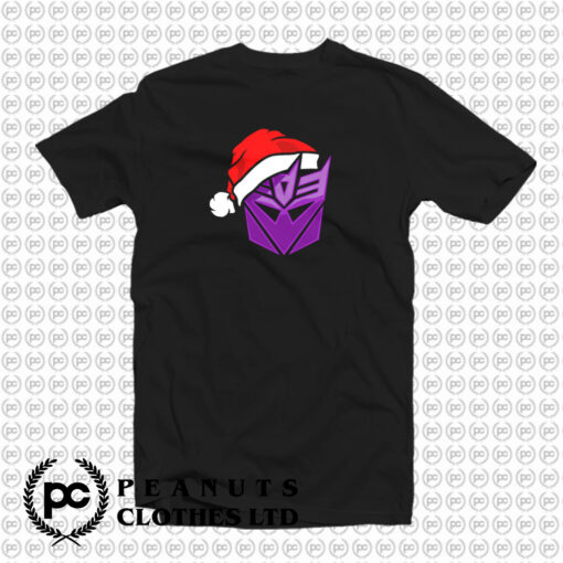 Christmas Santa Transformers Decepticon T Shirt