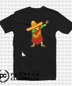 Cinco De Mayo Sombrero Mexican Dabbing Poncho T Shirt