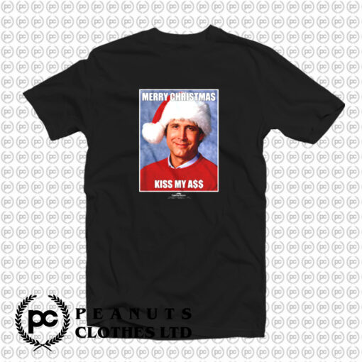 Clark Griswold Kiss My Ass Christmas T Shirt