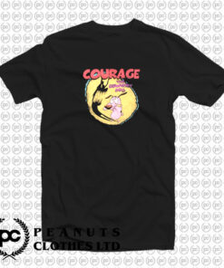 Courage The Cowardly Dog Cartoon Network T Shirt