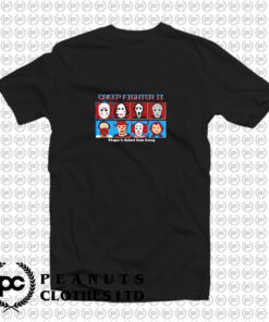 Creep Fighters 2 Select Your Creep 8bits Horror Killers T Shirt