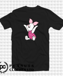 Cute Winnie The Pooh Piglet Cartoon T Shirt