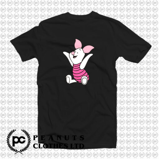 Cute Winnie The Pooh Piglet Cartoon T Shirt