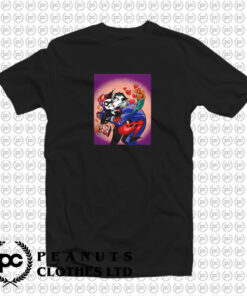 DC Comics Harley Quinn The Joker Valentines T Shirt